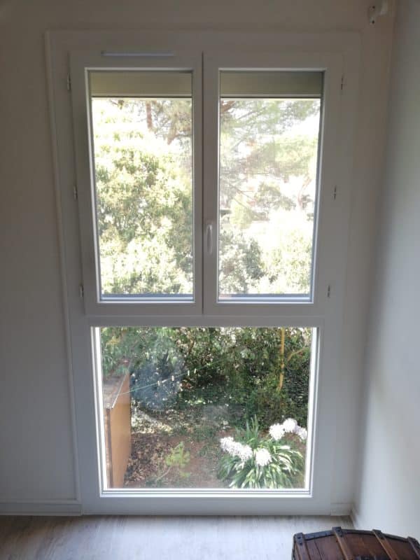 Fenêtre Avec Allège Fixe PVC Blanche Colomiers